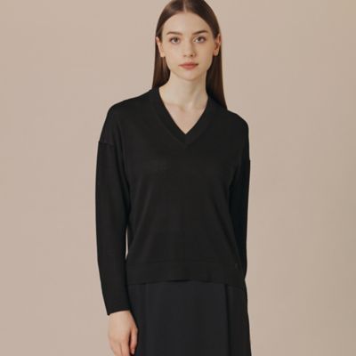 ＜MACKINTOSH LONDON (Women)＞【ＷＥＢ・一部店舗限定】ハイゲージシルクニットプルオーバー（Ｇ５Ｎ２３４２１＿＿）