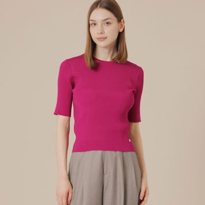 MACKINTOSH LONDON (Women)/マッキントッシュ ロンドン ブライトレーヨンニットプルオーバー(G5N26617__) アカ12L トップス【三越伊勢丹/公式】