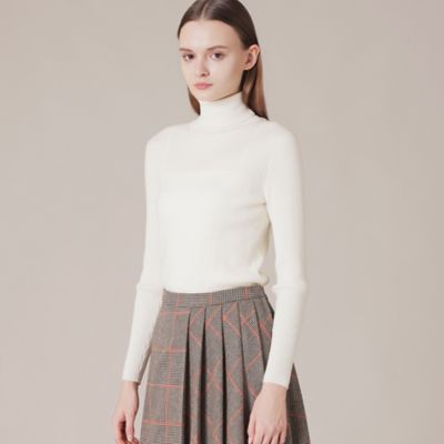 ＜MACKINTOSH LONDON (Women)＞リアリブニットタートルネックプルオーバー（Ｇ５Ｎ２６８００＿＿）