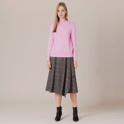 【Ｔｈｅ　Ｅｓｓｅｎｔｉａｌ　Ｃｏｌｌｅｃｔｉｏｎ】シルクカシミヤニットプルオーバー（Ｇ５Ｎ２９８０８＿＿）