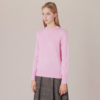 【Ｔｈｅ　Ｅｓｓｅｎｔｉａｌ　Ｃｏｌｌｅｃｔｉｏｎ】シルクカシミヤニットプルオーバー（Ｇ５Ｎ２９８０８＿＿）