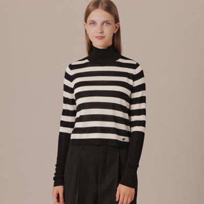 ＜MACKINTOSH LONDON (Women)＞クリアニットクロップトプルオーバー（Ｇ５Ｎ３３２０１＿＿）