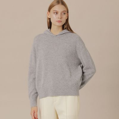 【美品】 マッキントッシュ ロンドン ニット カーディガン ケーブルニット 婦人画報11月号掲載】スフレニットカーディガン(トップス