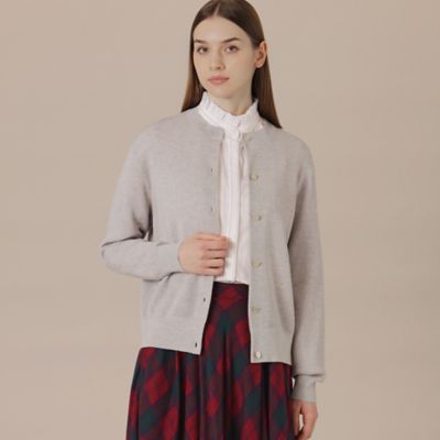 マッキントッシュロンドン　エアリーホールガーメントニットボレロ エアリーホールガーメントニットボレロ（G5N17509＿＿