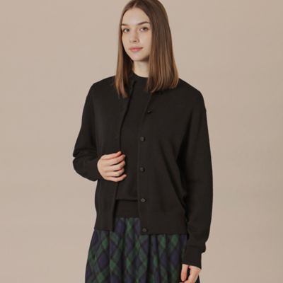 MACKINTOSH LONDON (Women)/マッキントッシュ ロンドン ブリリアントスムースカーディガン(G5N39626__) クロ09L トップス【三越伊勢丹/公式】