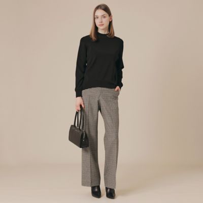 スライトラスターストレッチニットプルオーバー