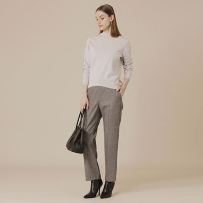 スライトラスターストレッチニットプルオーバー