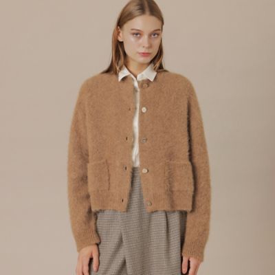 アルパカシャギーニットカーディガン（G5N60606＿＿