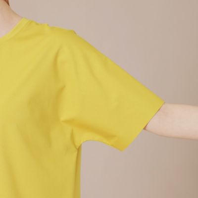 【Ｔｈｅ　Ｅｓｓｅｎｔｉａｌ　Ｃｏｌｌｅｃｔｉｏｎ】プレーティング天竺リラックスＴシャツ（Ｇ５Ｐ０７３５８＿＿）