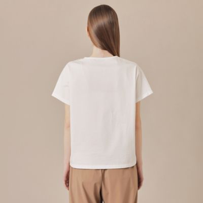 【ＢＩＢＵＲＹ　ＦＬＯＷＥＲ】ラインバイブリーフラワーＴシャツ（Ｇ５Ｐ１３５５６＿＿）