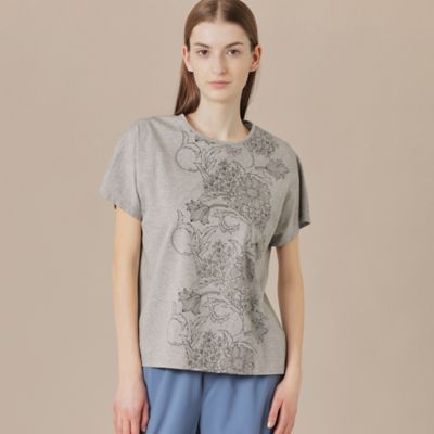 L】シルエットフラワーTシャツ(トップス)｜MACKINTOSH LONDON