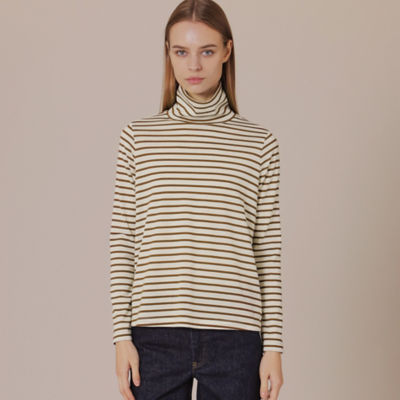 ＜MACKINTOSH LONDON (Women)＞ウォッシャブルウール天竺ボーダープルオーバー（Ｇ５Ｐ１４２５５＿＿）