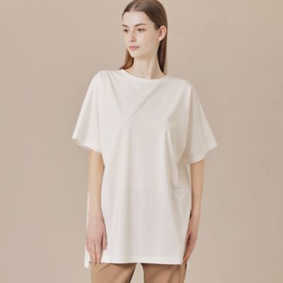 MACKINTOSH LONDON (Women)/マッキントッシュ ロンドン 【The Essential Collection】プレーティング天竺半袖ロングTシャツ(G5P14558__)