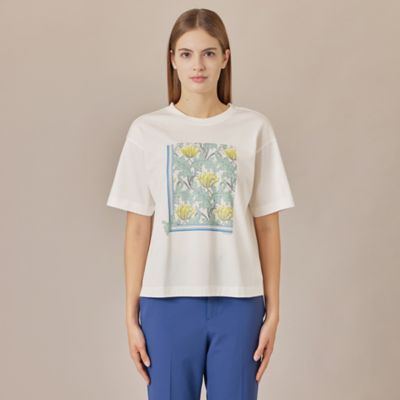 ブリティッシュチューリッププリントＴシャツ（Ｇ５Ｐ１６５６２＿＿）