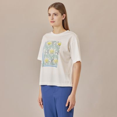 ブリティッシュチューリッププリントＴシャツ（Ｇ５Ｐ１６５６２＿＿）