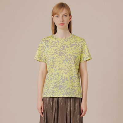シルエットフラワーＴシャツ（Ｇ５Ｐ１８３６６＿＿）