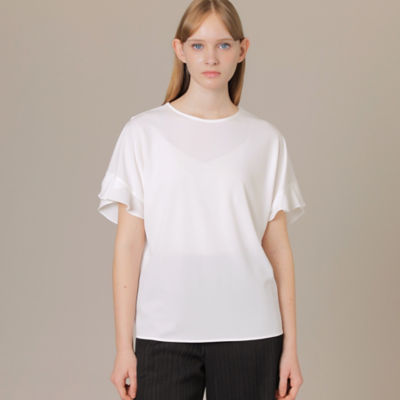 ＜MACKINTOSH LONDON (Women)＞トリアセテートポンチＴシャツ（Ｇ５Ｐ２０１６８＿＿）