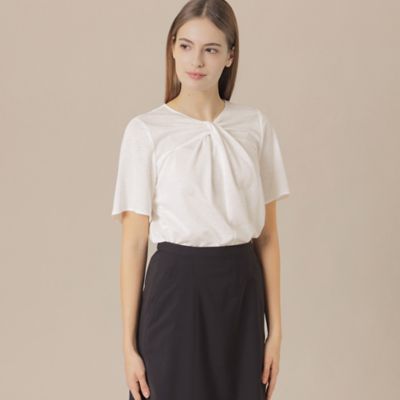 MACKINTOSH LONDON (Women)/マッキントッシュ ロンドン シルケットリネンプルオーバー（Ｇ５Ｐ２１５６９＿＿）