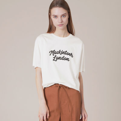 ＜MACKINTOSH LONDON (Women)＞カラフルロゴプリントＴシャツ（Ｇ５Ｐ３７７６４＿＿）