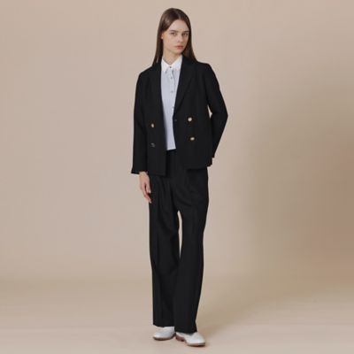 MACKINTOSH マッキントッシュ コーデュロイパンツ 紺 ロング