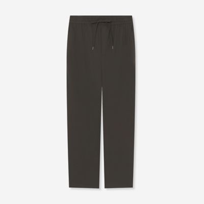 【婦人画報掲載】【Ｌｅｓｂｕｒｙ　Ｅａｓｙ　Ｐａｎｔｓ／レスベリー　イージーパンツ】トリコットストレッチクロップトパンツ（Ｇ５Ｒ０５５４３＿