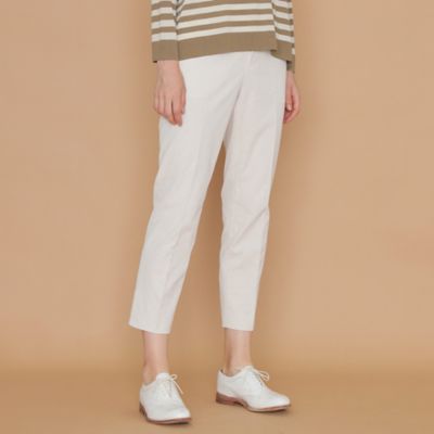 ＜MACKINTOSH LONDON (Women)＞コットン麻ストレッチパンツ（Ｇ５Ｒ０７１４１＿＿）