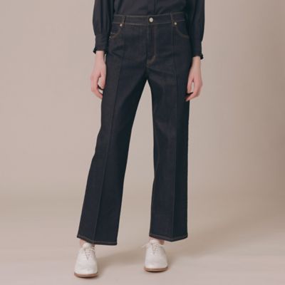 ＜MACKINTOSH LONDON (Women)＞【エクラ掲載】９．７５ｏｚデニムワイドパンツ（Ｇ５Ｒ１０３１０＿＿）