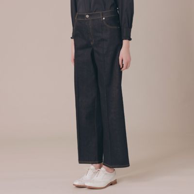 【エクラ掲載】９．７５ｏｚデニムワイドパンツ（Ｇ５Ｒ１０３１０＿＿）