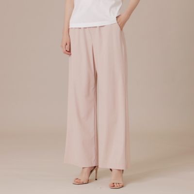 【Ｌｅｓｂｕｒｙ　Ｅａｓｙ　Ｐａｎｔｓ／レスベリー　イージーパンツ　】トリコットストレッチストレートパンツ（Ｇ５Ｒ１３３３５＿＿）