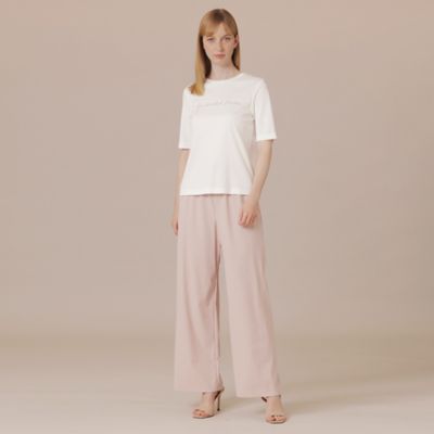 【Ｌｅｓｂｕｒｙ　Ｅａｓｙ　Ｐａｎｔｓ／レスベリー　イージーパンツ　】トリコットストレッチストレートパンツ（Ｇ５Ｒ１３３３５＿＿）