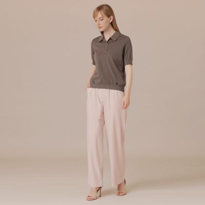 【Ｌｅｓｂｕｒｙ　Ｅａｓｙ　Ｐａｎｔｓ／レスベリー　イージーパンツ　】トリコットストレッチストレートパンツ（Ｇ５Ｒ１３３３５＿＿）