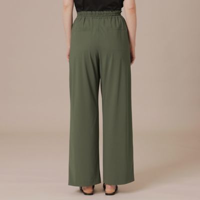 【Ｌｅｓｂｕｒｙ　Ｅａｓｙ　Ｐａｎｔｓ／レスベリー　イージーパンツ　】トリコットストレッチストレートパンツ（Ｇ５Ｒ１３３３５＿＿）