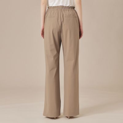 【Ｌｅｓｂｕｒｙ　Ｅａｓｙ　Ｐａｎｔｓ／レスベリー　イージーパンツ】トリコットストレッチワイドトパンツ（Ｇ５Ｒ１３５４３＿＿）