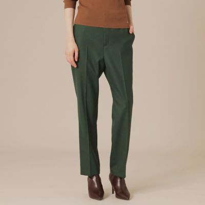 MACKINTOSH LONDON (Women)/マッキントッシュ ロンドン ウールサキソニーパンツ(G5R13635__) ミドリ70L パンツ・ズボン【三越伊勢丹/公式】