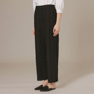 コットンレースパンツ（ブラック）　machatt 完売商品 コットンレースパンツ（G5R14145＿＿） | MACKINTOSH