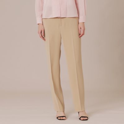 ＜MACKINTOSH LONDON (Women)＞ポリエステルバックサテンテーパードパンツ（Ｇ５Ｒ１６３０４＿＿）