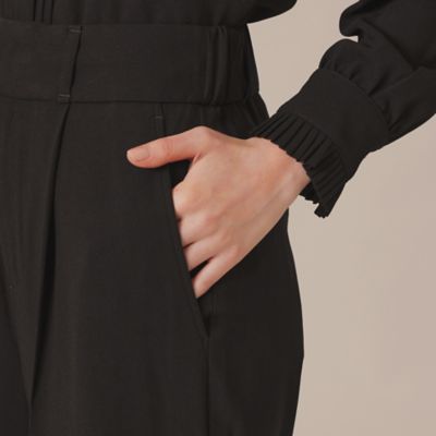 【ＷＥＢ・一部店舗限定】バックサテンジョーゼットパンツ（Ｇ５Ｒ８２４７４＿＿）