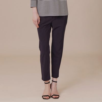 【Ｌｅｓｂｕｒｙ　Ｅａｓｙ　Ｐａｎｔｓ／レスベリー　イージーパンツ　】トリコットストレッチクロップドパンツ（Ｇ５Ｒ８５３３５＿＿）