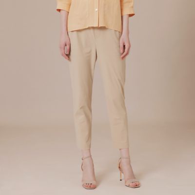【Ｌｅｓｂｕｒｙ　Ｅａｓｙ　Ｐａｎｔｓ／レスベリー　イージーパンツ　】トリコットストレッチクロップドパンツ（Ｇ５Ｒ８５３３５＿＿）