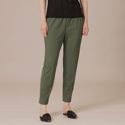 【Ｌｅｓｂｕｒｙ　Ｅａｓｙ　Ｐａｎｔｓ／レスベリー　イージーパンツ　】トリコットストレッチクロップドパンツ（Ｇ５Ｒ８５３３５＿＿）