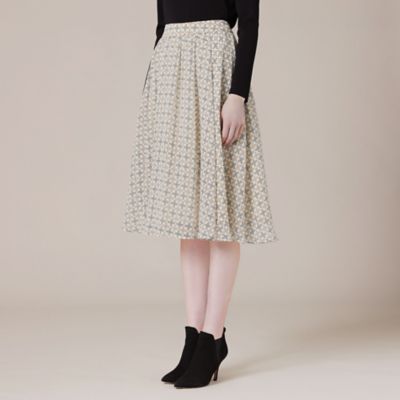 バイカラーアンドリューパターンスカート（G5S01814＿＿