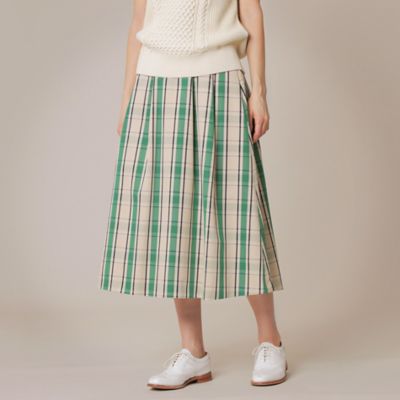＜MACKINTOSH LONDON (Women)＞グログランチェックスカート（Ｇ５Ｓ０４１３２＿＿）