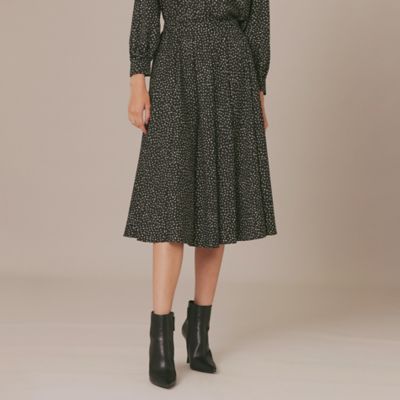 ＜MACKINTOSH LONDON (Women)＞ペイントドットプリントスカート（Ｇ５Ｓ０４２３３＿＿）