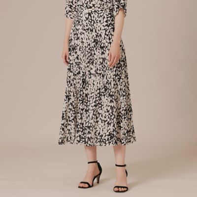 ＜MACKINTOSH LONDON (Women)＞【エクラ掲載】シルエットフラワースカート（Ｇ５Ｓ０６３５３＿＿）