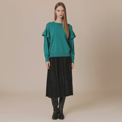 sacai 【美品】 / サカイ | Cotton Jersey × Satin Dress