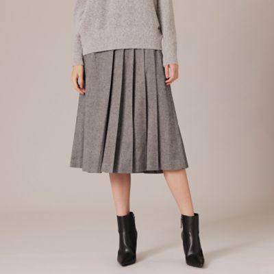 ＜MACKINTOSH LONDON (Women)＞シックツイードプリーツスカート（Ｇ５Ｓ１４８５８＿＿）