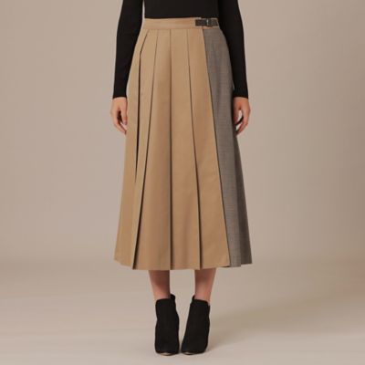 現行　プレシャス掲載♪　マッキントッシュロンドン　ハイブリッドギャバジンスカート Precious掲載】ハイブリッドギャバジンスカート(506543285)｜阪急