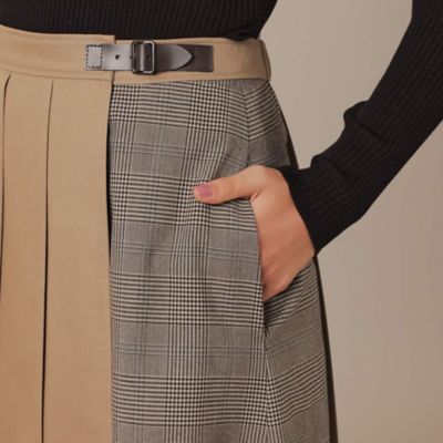 現行　プレシャス掲載♪　マッキントッシュロンドン　ハイブリッドギャバジンスカート Precious掲載】ハイブリッドギャバジンスカート(スカート