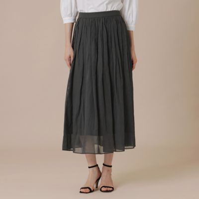 ＜MACKINTOSH LONDON (Women)＞ガスボイルオーガンジースカート（Ｇ５Ｓ７２３６６＿＿）