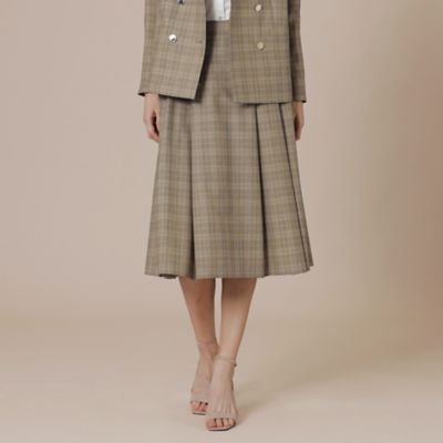 ＜MACKINTOSH LONDON (Women)＞ウールトロスカート（Ｇ５Ｓ７８５０５＿＿）